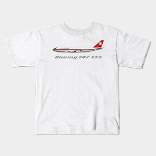 Copy of Air Canada 747-100 Tee Shirt Version Kids T-Shirt